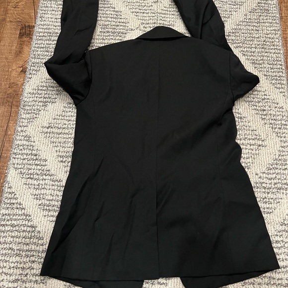 EVERLANE The Italian GoWeave Preppy Black Wool Blazer - Picture 4 of 12